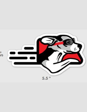 Roadie Glossy Vinyl Sticker